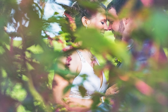 Matthew Steed Wilson Photography - bride and groom at Coyote Creek Golf Course - scrabble themed wedding