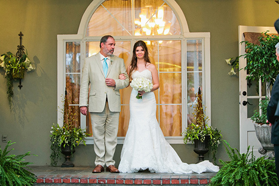 Tate Tullier Photography - Gatehouse wedding - father-of-bride-walks-her-down-aisle