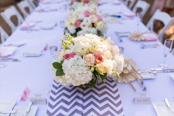 Filda Konec Photography - Hemingway House Wedding - key west wedding table with flowers