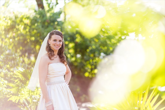 Filda Konec Photography - bride smiling in Key West