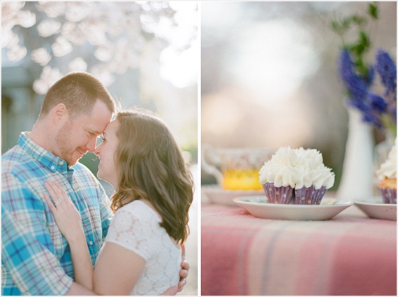 Stefanie Kapra Photography - Cherry Blossom Engagement photos