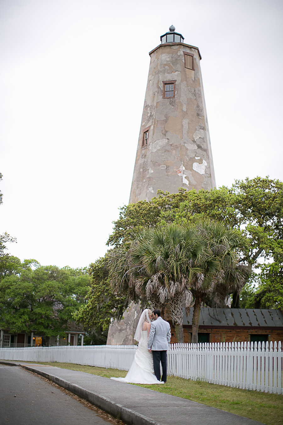 The Bride and Groom - Portraits - 1 - Bald Head Island Wedding - Photo by Eric Boneske