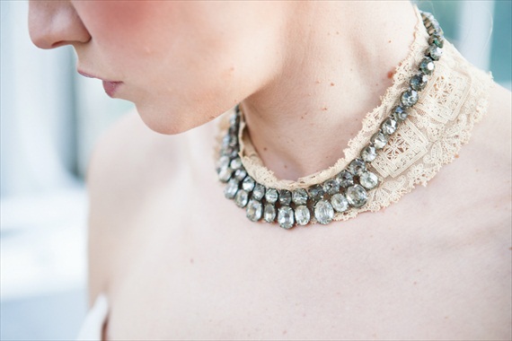 The Rizy Rose - Necklace with Lace