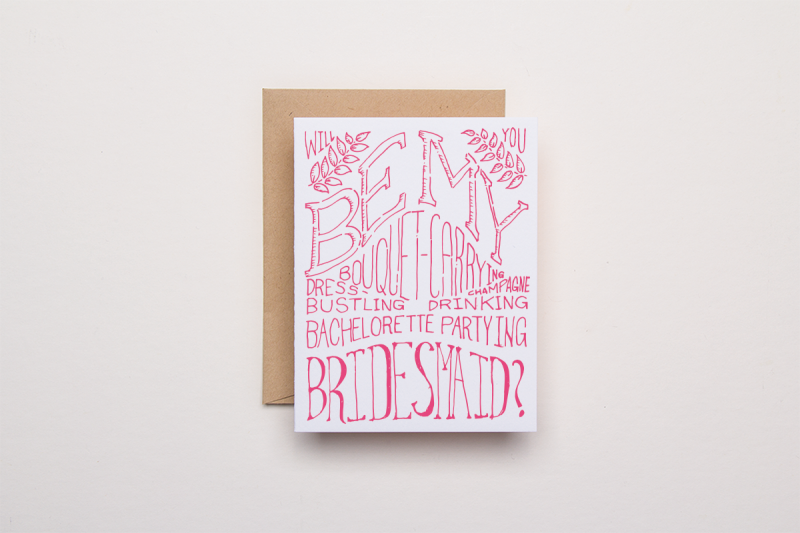 Wedding Party Cards