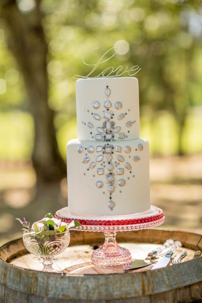 Winery Styled Wedding Shoot - The Cake