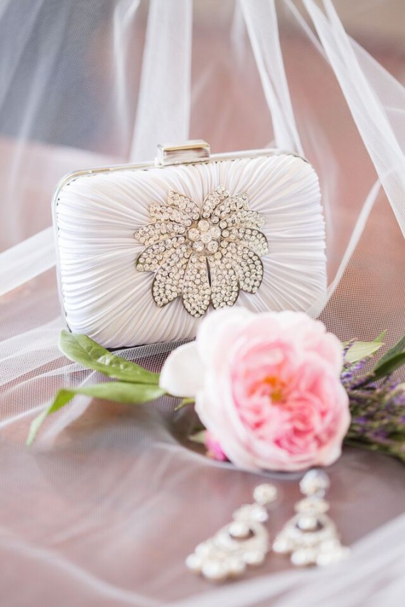 Winery Styled Wedding Shoot - the bride's clutch purse