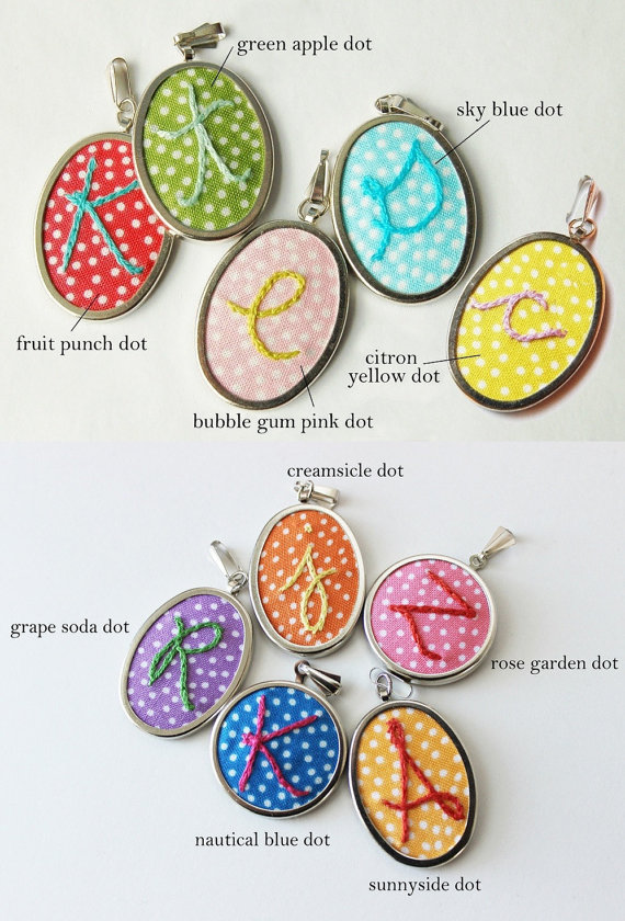 anatomy of initial necklaces
