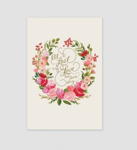 at last my love has come along quote | #wedding Wedding Poster Ideas for (Easy!) Decor