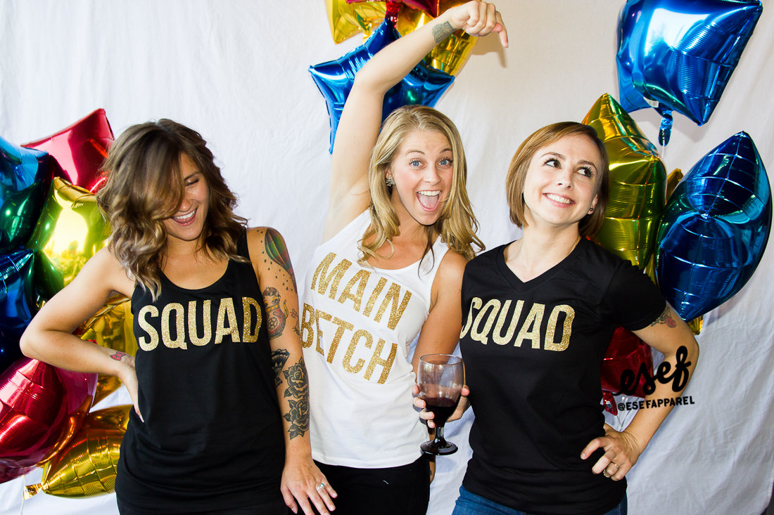 bachelorette party shirts main betch and squad | by esf apparel | fun bachelorette party ideas | https://emmalinebride.com/planning/fun-bachelorette-party-ideas/