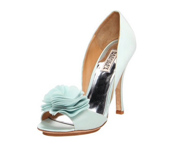 blue badgley mishka heels randall d'orsay style