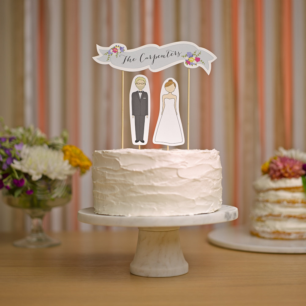 cake toppers that look like you | via http://emmalinebride.com/cake/toppers-that-look-like-you/ | love these! from readygo