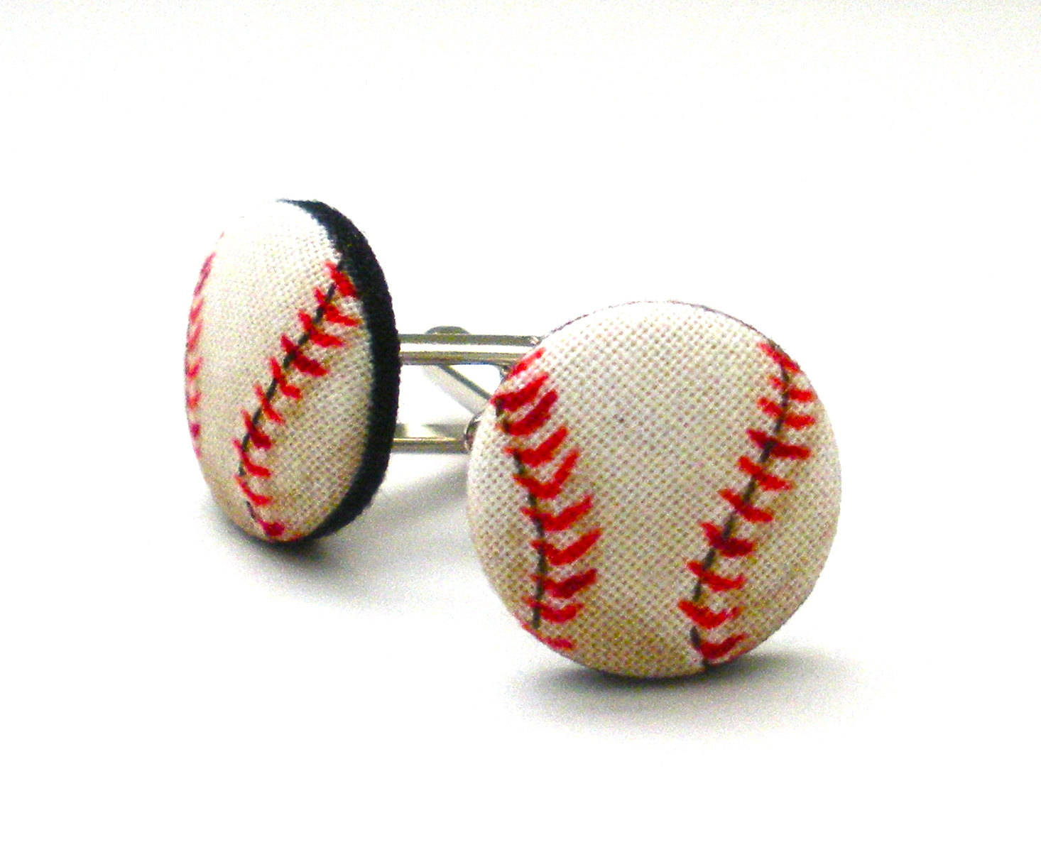 baseball cuff links from the heart by amber