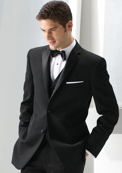 Black Tuxedo Styles for Groom & Groomsmen - Fall 2014