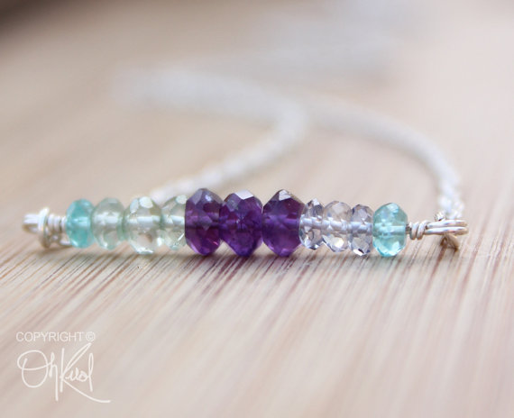 Ombre Necklaces and Bracelets (by OhKuol)
