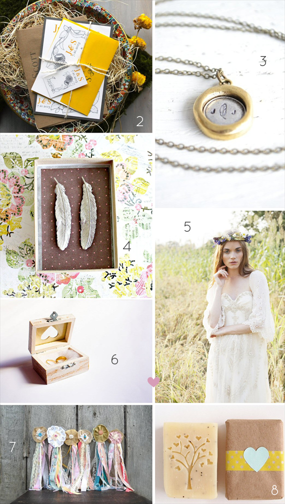 21 Stylish Bohemian Wedding Ideas (via EmmalineBride.com)