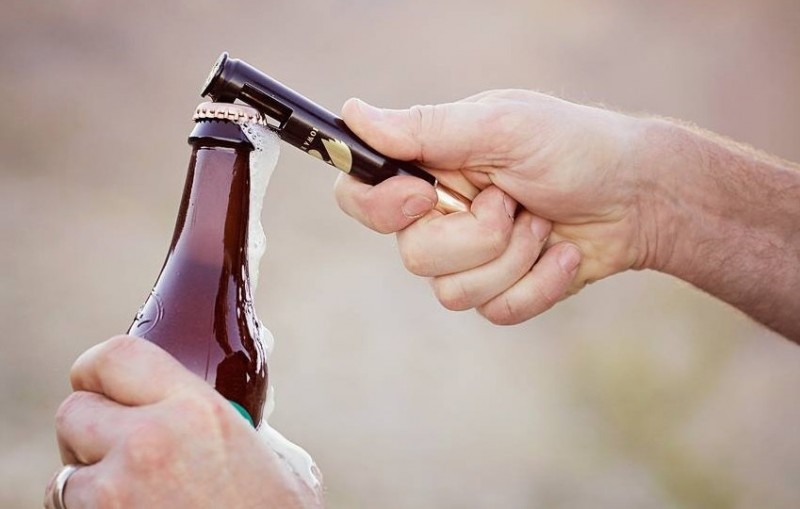 bottle opener for groomsmen | https://emmalinebride.com/groomsmen/bottle-breacher-shark-tank/