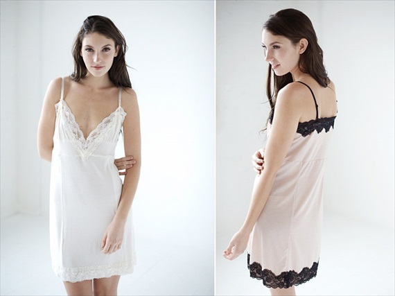 bridal nightgown - bridal lingerie (by Tessa Kim)