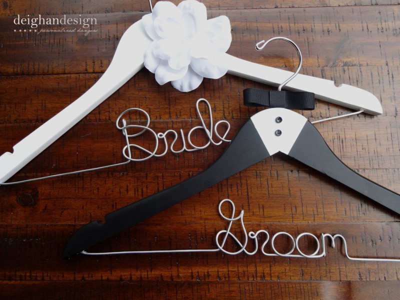 bride groom hangers