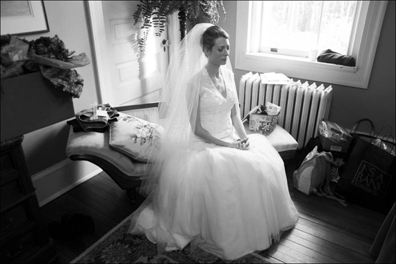 bride-meditates-before-wedding - Liriodendron Mansion Wedding