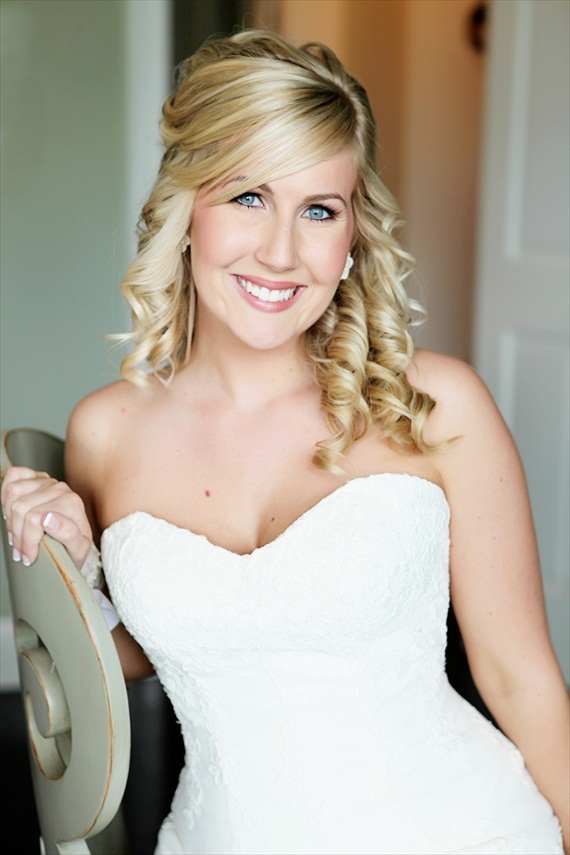 bride (photo: deanna casey photography) via Bridal Makeup Tips
