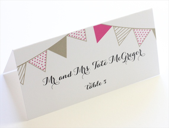 Wedding Stationery Giveaway! (place card: blush paperie)