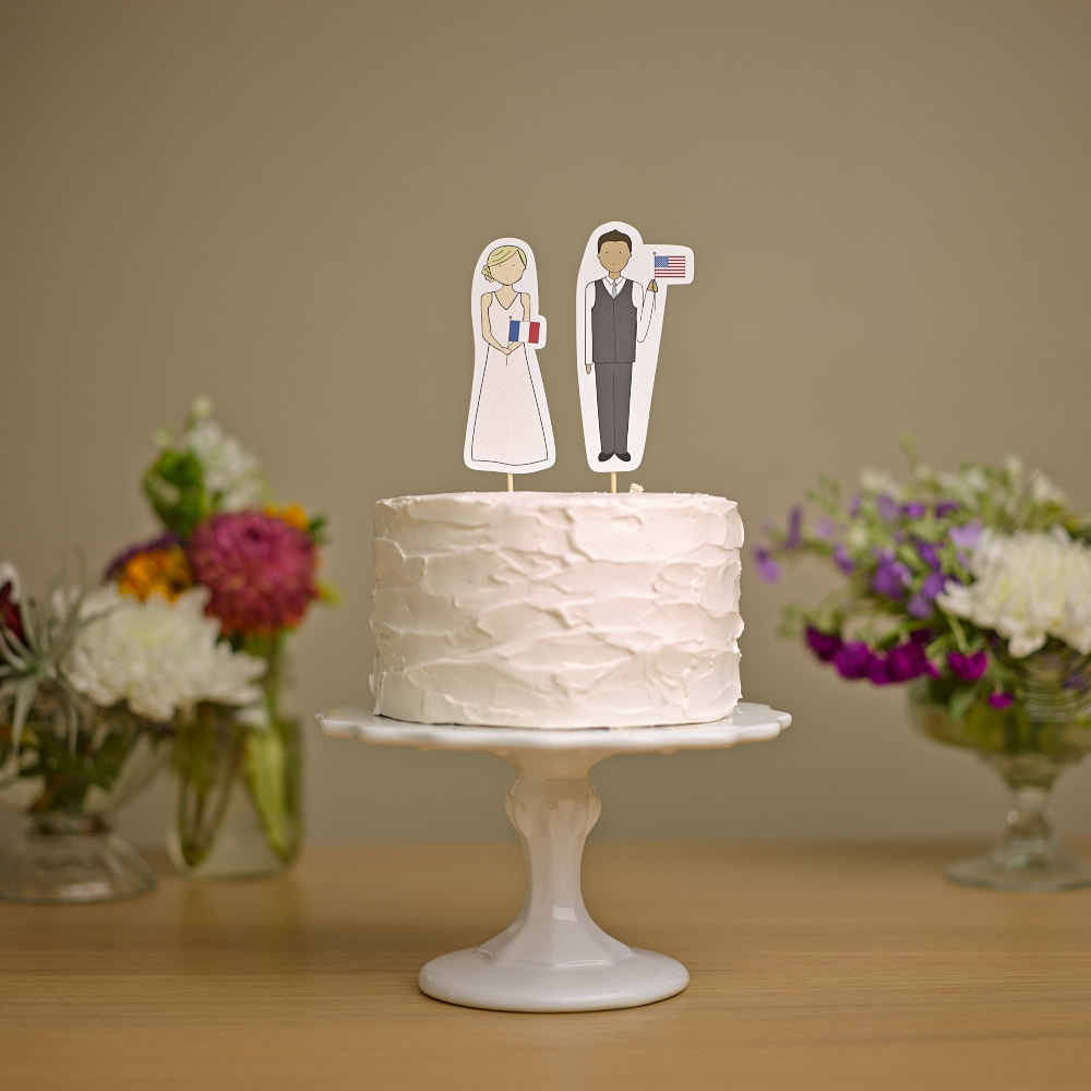 cake toppers that look like you | via https://emmalinebride.com/cake/toppers-that-look-like-you/ | love these! from ready go