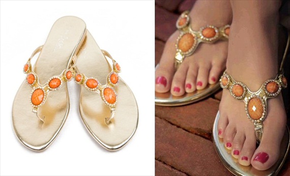 cannes coral summer sandals