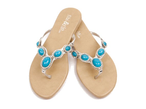 cannes turquoise summer sandals 2014