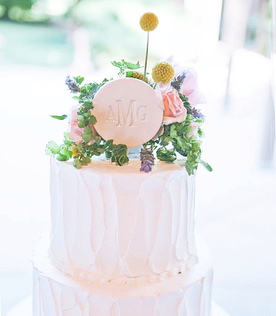 ceramic wedding cake topper