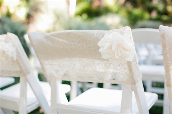 7 Stylish Wedding Chair Covers (photo: marianne wilson)