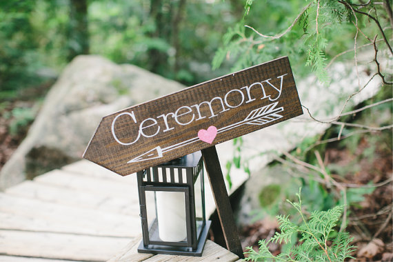 ceremony wedding sign - 8 Perfect Ceremony Accessories