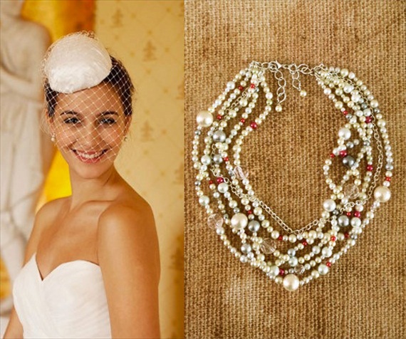 Chunky Pearl Necklaces for Your Wedding (by Sukran Kirtis)
