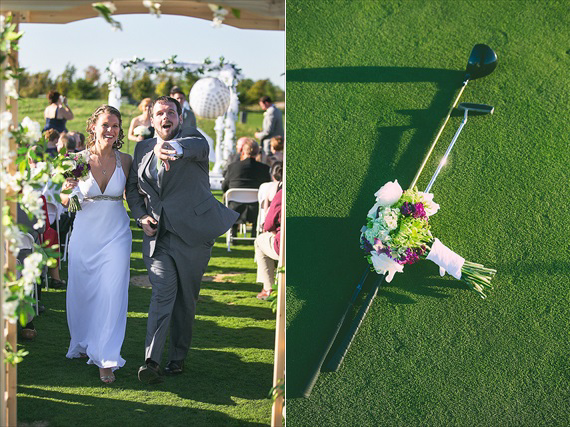 Matthew Steed Wilson Photography - married and walking up the aisle