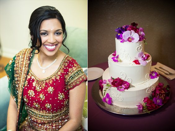 Daniel Fugaciu Photography - Indian bride and wedding cake