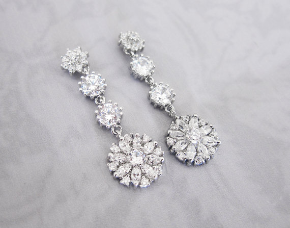 daisy earrings by lottie da designs | daisy ideas theme weddings