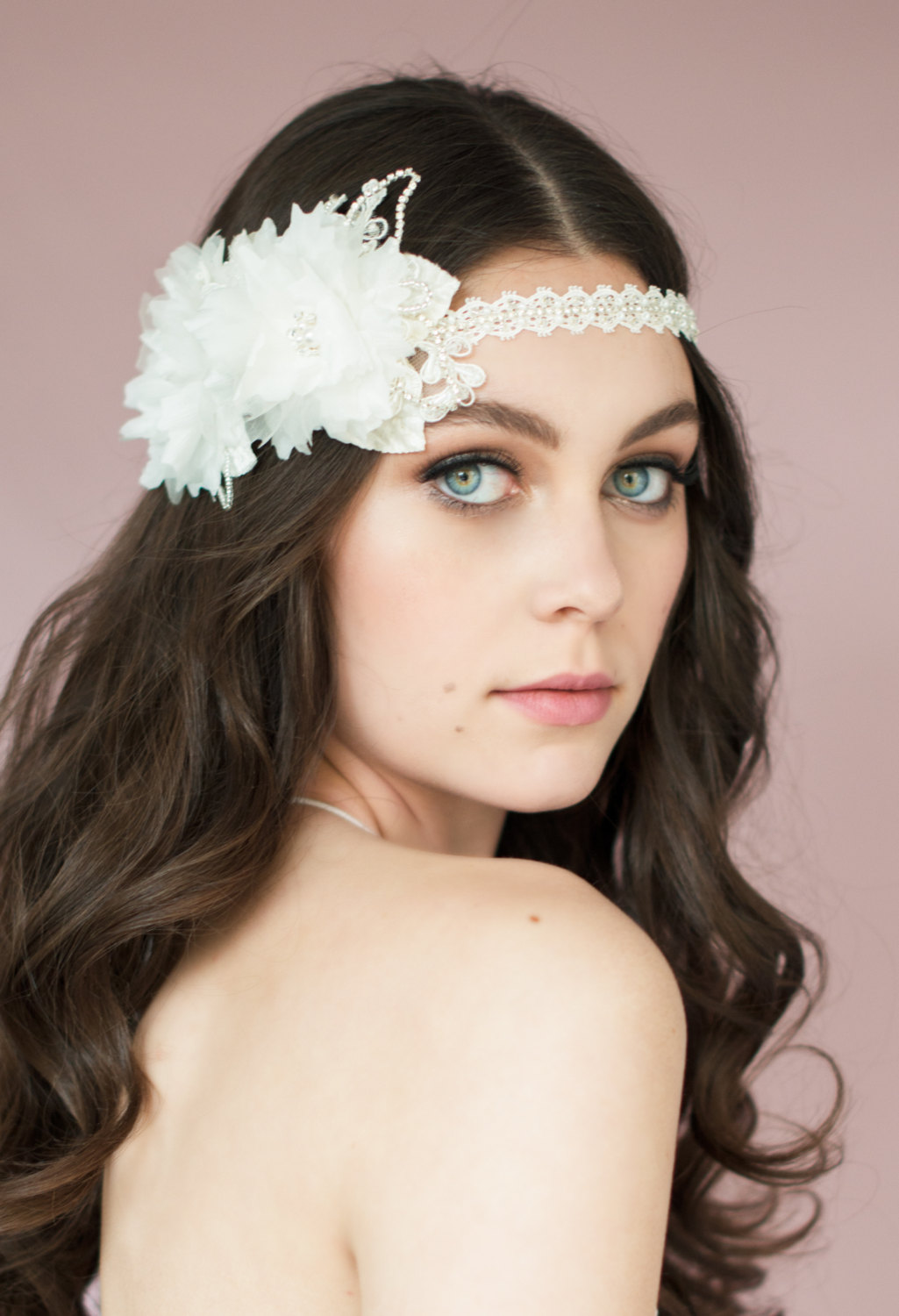 diana floral headband