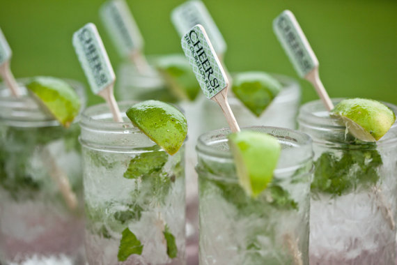 DIY Mojito in a Jar for your Wedding