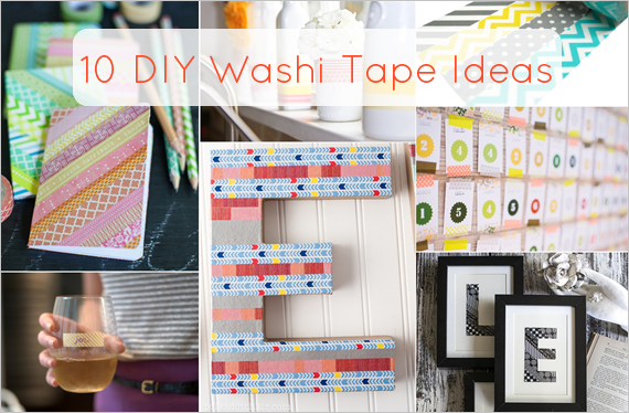 diy washi tape ideas