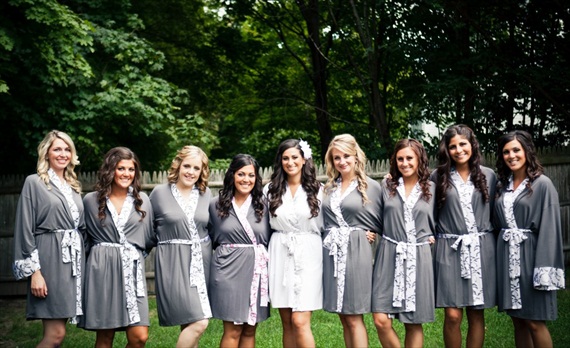 Bridesmaid Getting Ready Outfit Ideas - robes by doie lounge, photo by katie hall