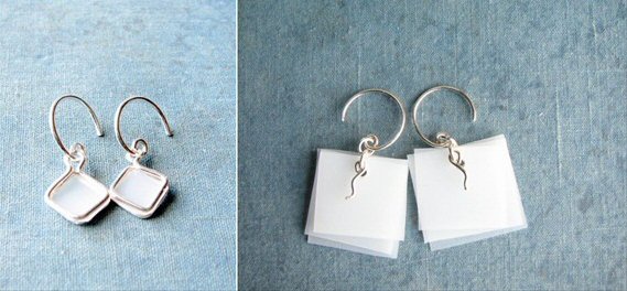 eco-friendly jewelry earrings
