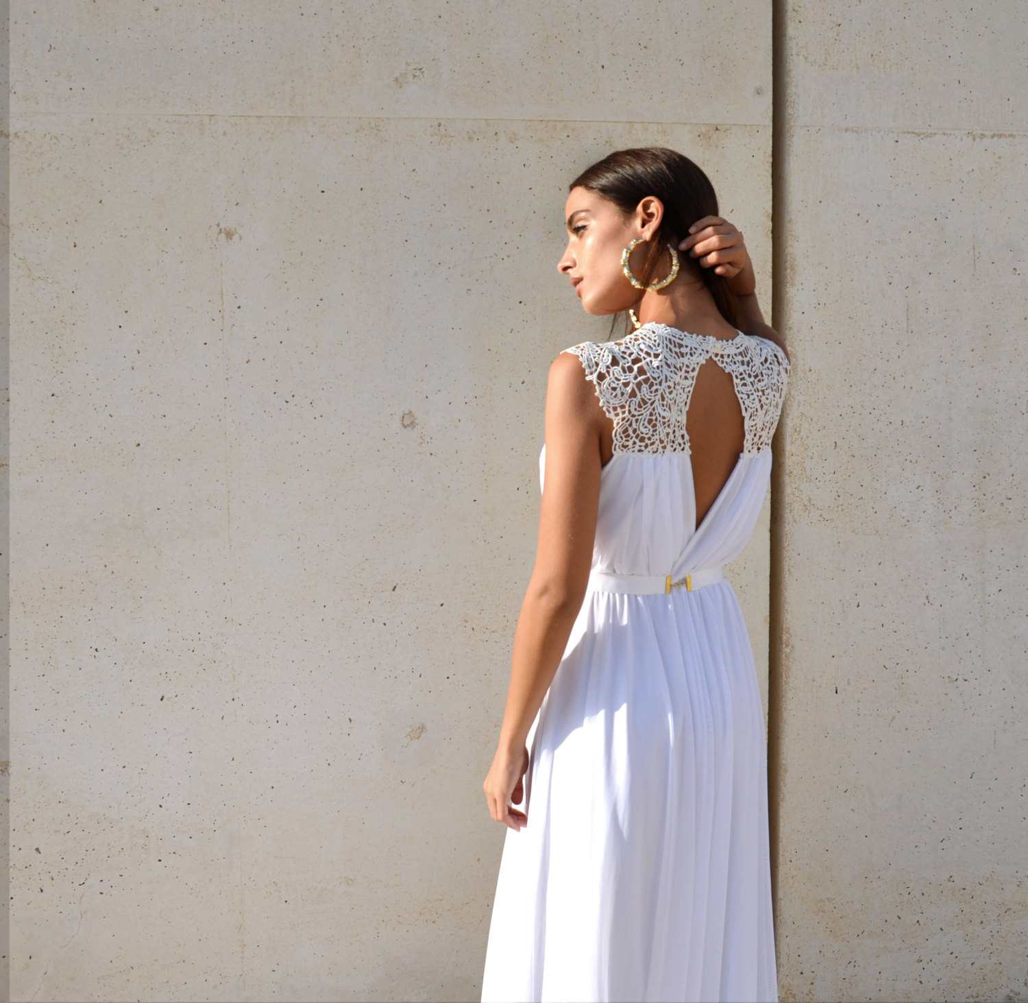 embroidered dress top | dresses boho weddings https://emmalinebride.com/bridal-gowns/dresses-boho-weddings/