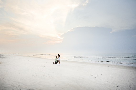Top 20 Engagement Photo Ideas: The Surprise Proposal on the Beach (by Eric Boneske)