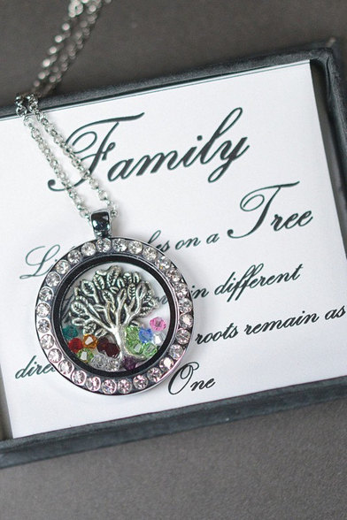 family tree necklace