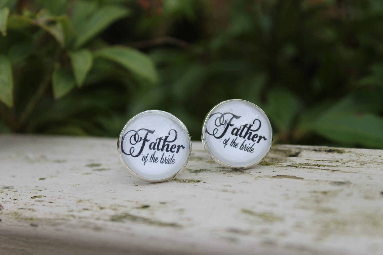 father of the bride cuff links