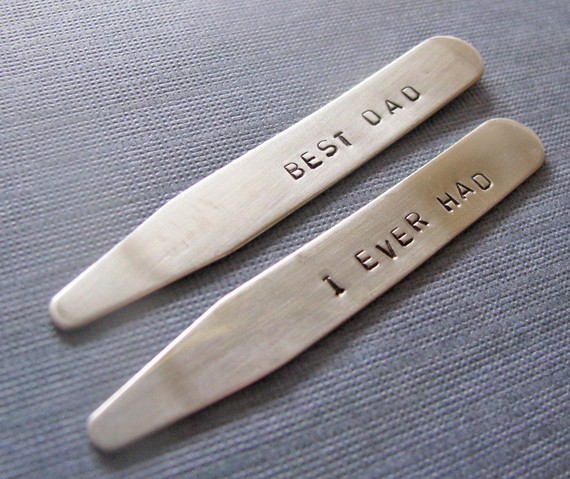 father shirt collar stays (by julie the fish designs)