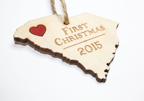 first christmas state ornament by onceagainsam