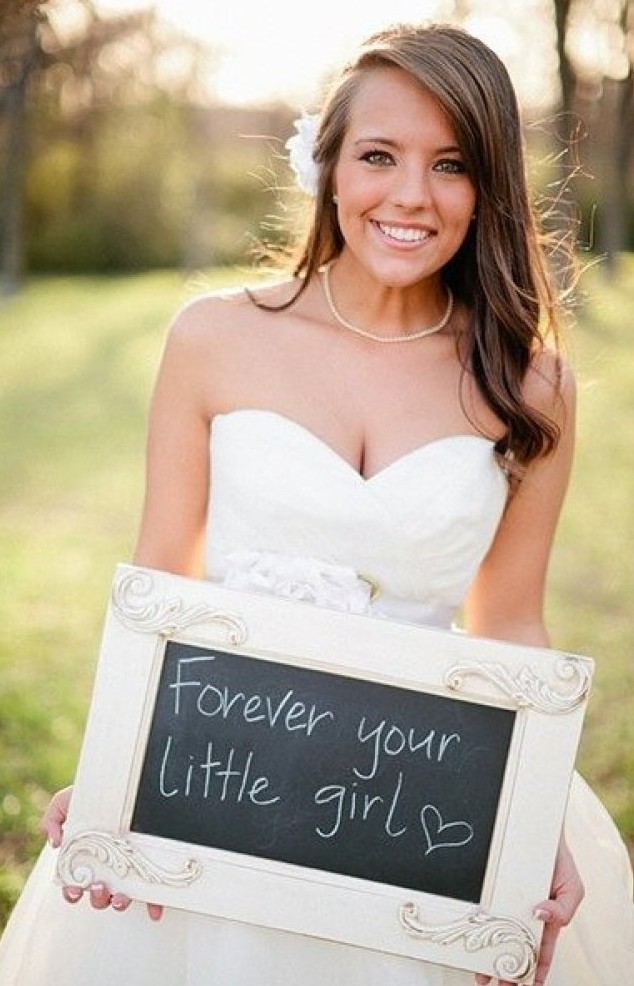forever your little girl gift idea for father of the bride