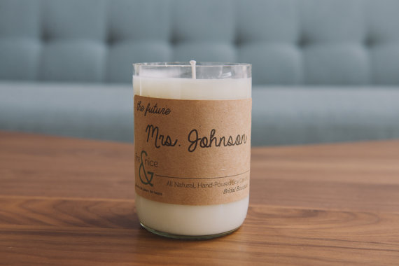 12 Useful Gift Ideas for Newly Engaged - future mrs candle by fire & nice