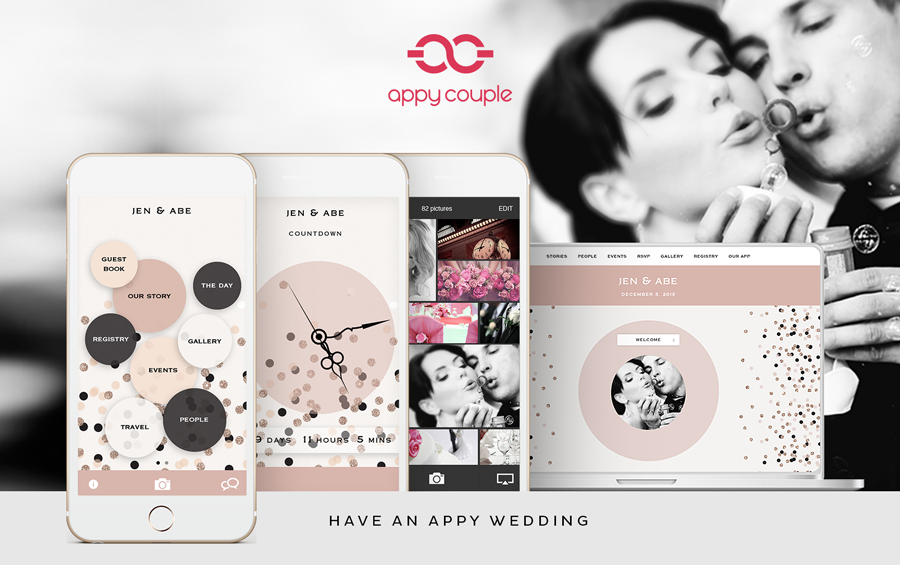appy couple - wedding website and app