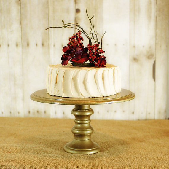 Handmade Wedding Cake Stands (by Roxy Heart Vintage via EmmalineBride.com) #handmade #wedding